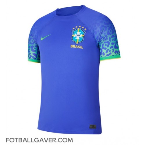 Brasil Fotballklær Bortedrakt VM 2022 Kortermet